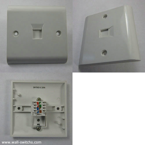 1gang TEL socket