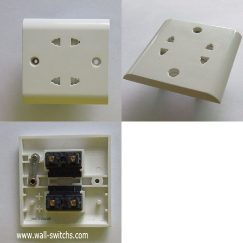 Double 16A multifunction socket