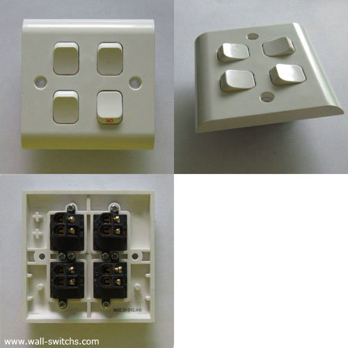 4gang 1way/2way switch