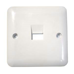 one gang Tel socket