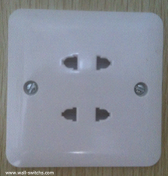 two gang 16A multifunction socket