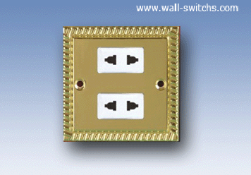 double 16A multifunction socket