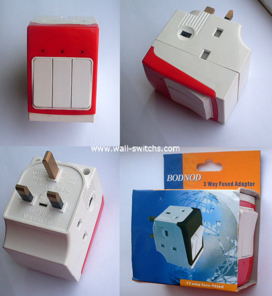 13A travel adapter