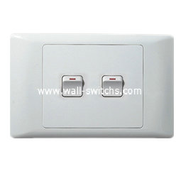 2 lever 1 way/2 way switch (4x2) south Africa standard made in China