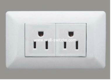 double 15A socket