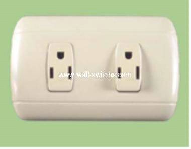 double 15A socket