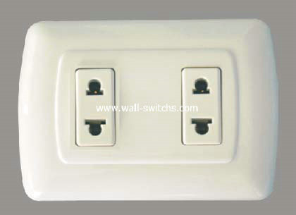 double 15A multifunction socket