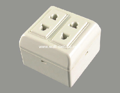 double 15A socket