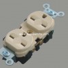 V11 two gang grounding eletrical outlet 15A/125V socket made in China south american standard Canada