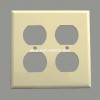 V16 South American duplex plate  switch/socket  wall plate 