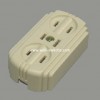 V45 South American three gang socket plastic panel export to Bolivia