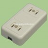 V48 south american two gang socket plastic panel socket export to Ecuador