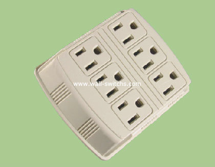 V50 south six outlet grounding electrical socket outlets bakelite socket made in China export to Bermuda