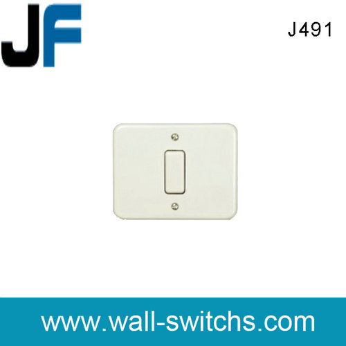 J491 2 gang 1 way switch wall switches