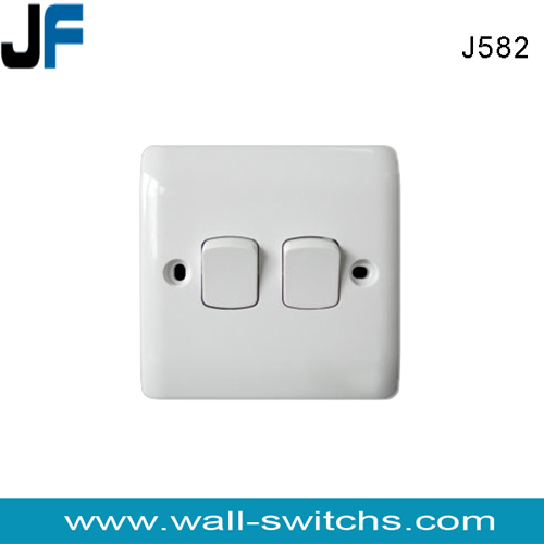 J582 2gang 1way/2way switch Saudi Arabia/Middle East/  electric socket