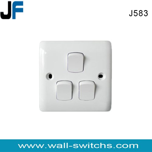 J583 3gang 1way/2way switch Saudi Arabia/Middle East/ electric switches