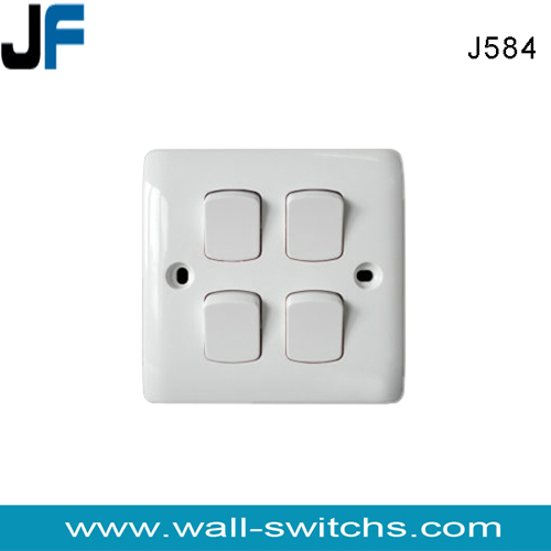 J584 4gang 1way/2way switch Saudi Arabia/Middle East/ electrical material