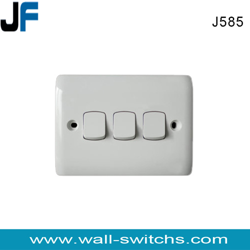 J585 3gang plate 5*10 Saudi Arabia/Middle East/ lighting switches