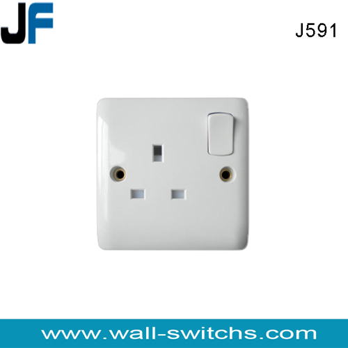 J591 13A switch socket Saudi Arabia/Middle East/ wall switch and socket