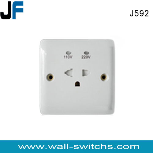 J592 110V~~220V socket Saudi Arabia/Middle East/ push button switch