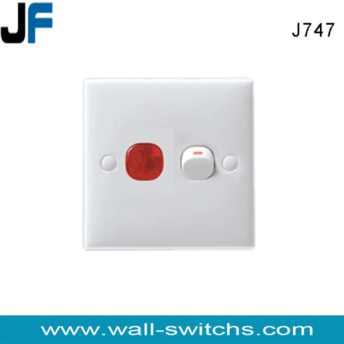 J747 20A switch + neon list of electrical equipments