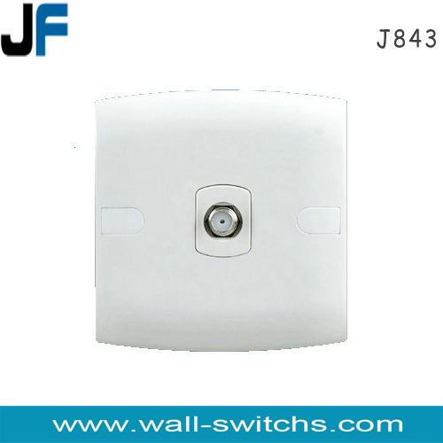 J843 1 gang satellite socket