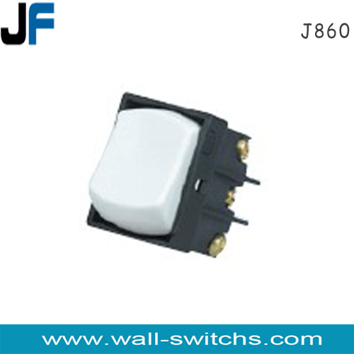 J860 10A 2 way switch British style PC,ABS 10A298V Jordan chinese facotry