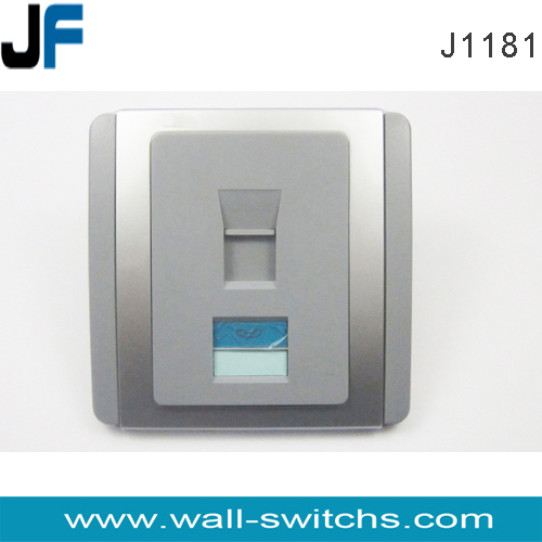 J1181 TEL socket Ghana PC wall tel socket