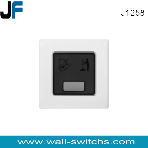 J1258 white colour Bahrain PC do not disturb switch with doorbell