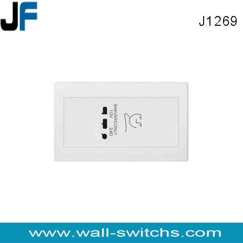 J1269 white colour Sri Lanka PC shaver socket